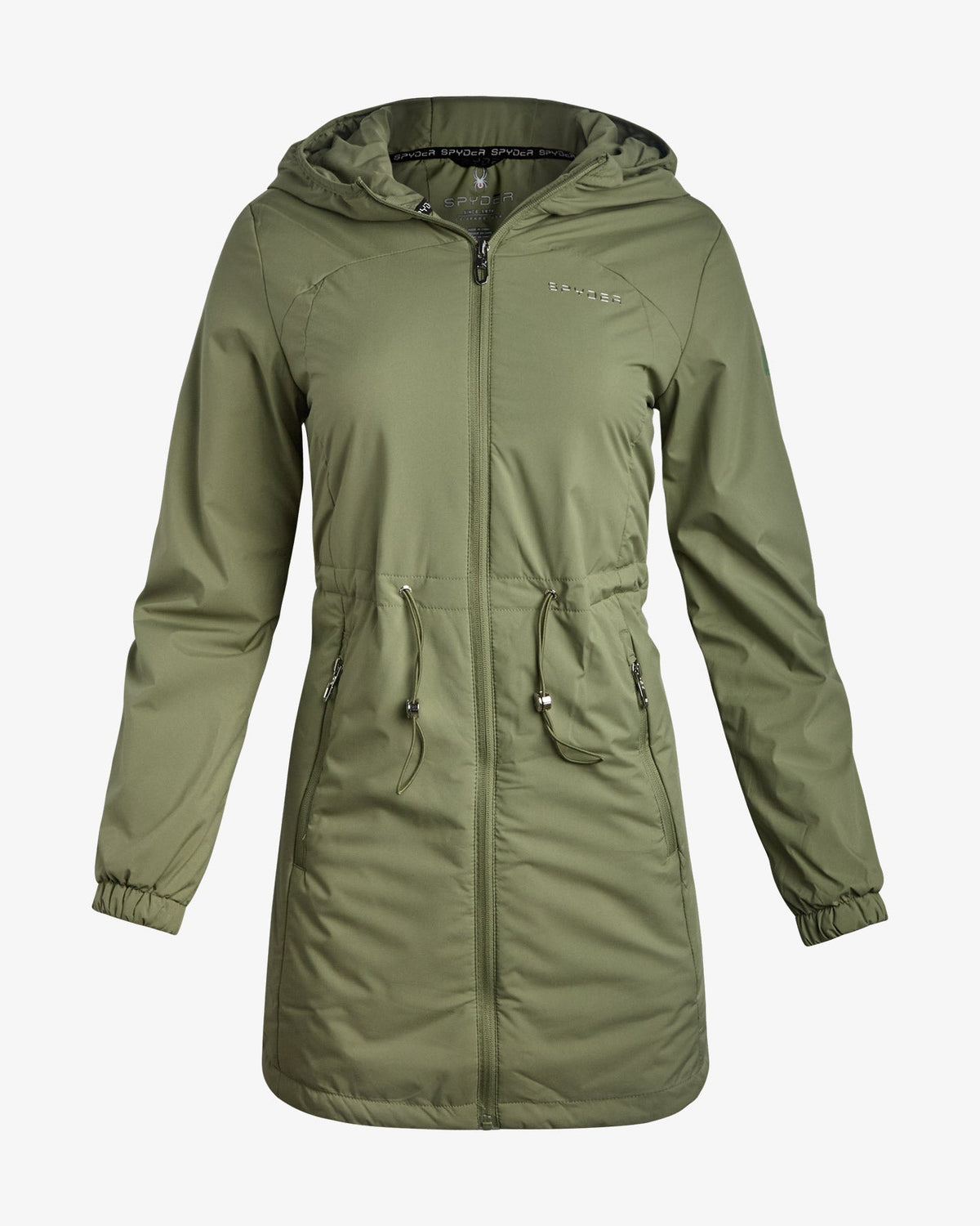Women's Long Spyder Lite Jacket - Sage | Spyder Jackets