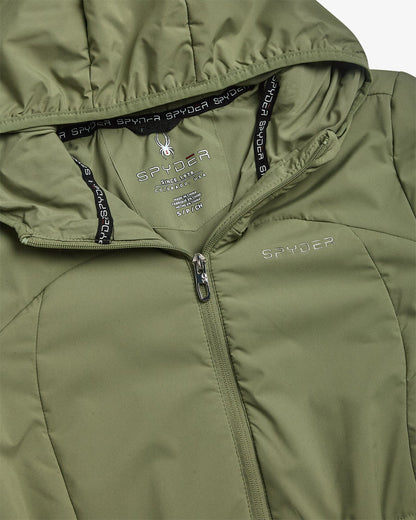 Women's Long Spyder Lite Jacket - Sage | Spyder Jackets