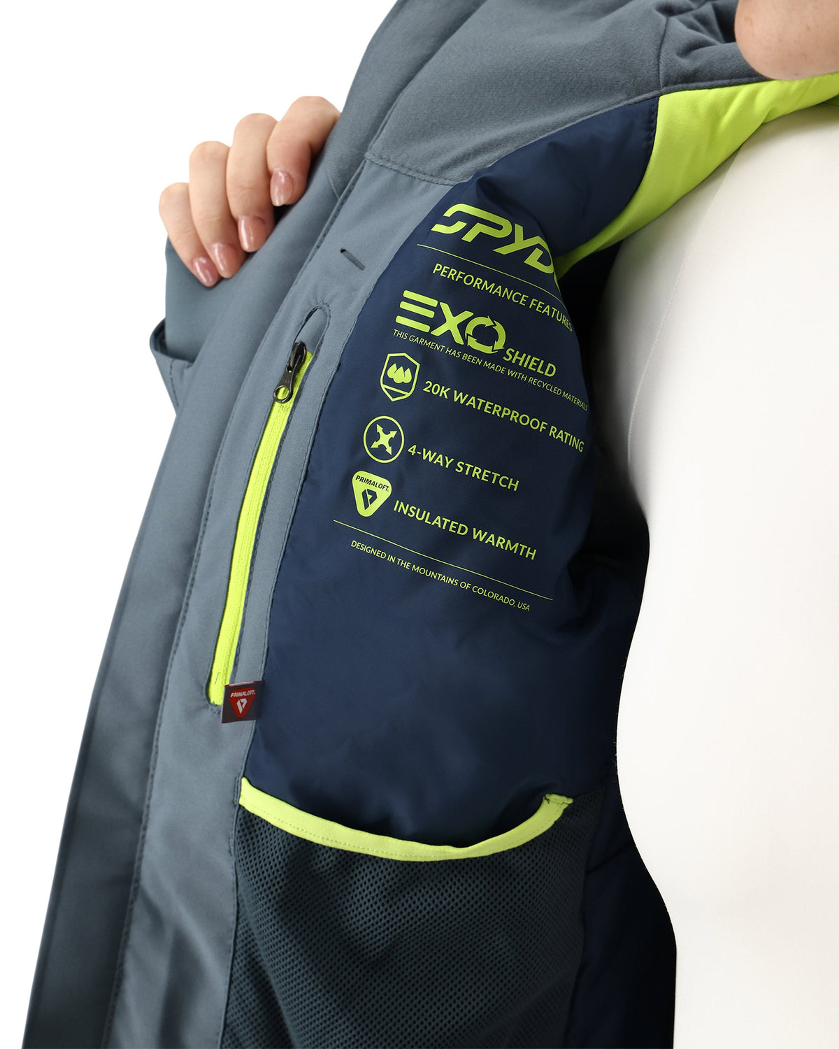 Women's Temerity Jacket - Slate Blue | Spyder Jackets