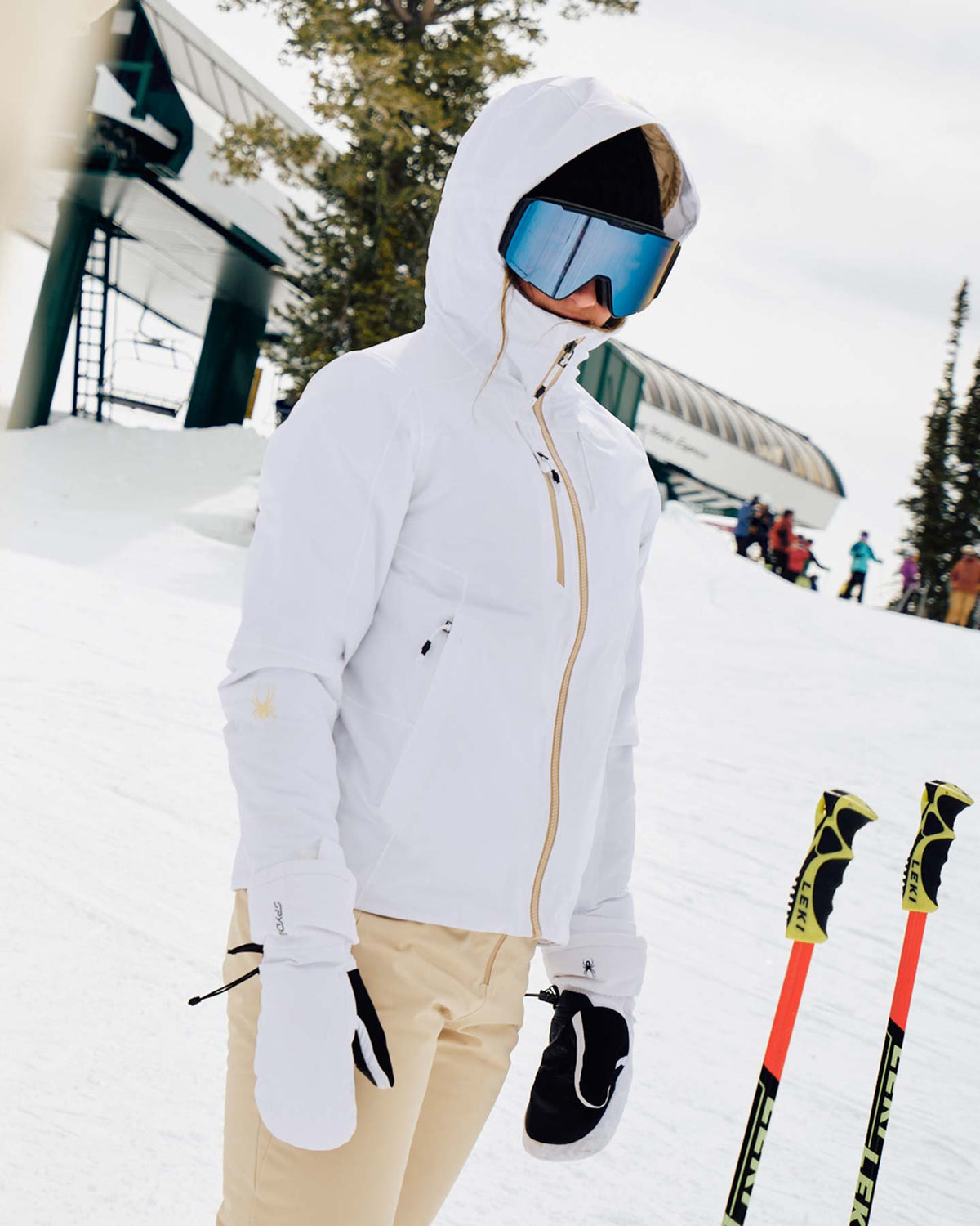Women's Temerity Jacket - White | Spyder Jackets