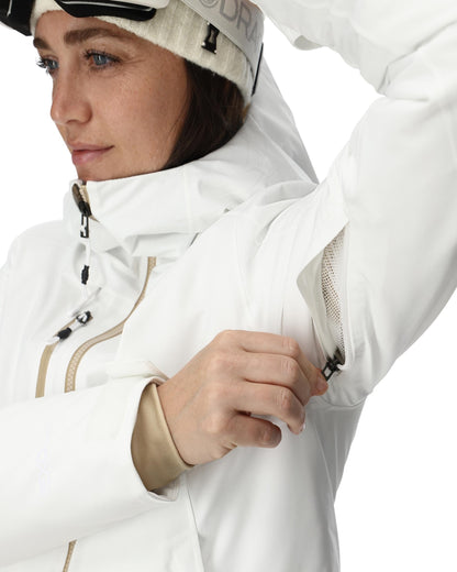 Women's Temerity Jacket - White | Spyder Jackets