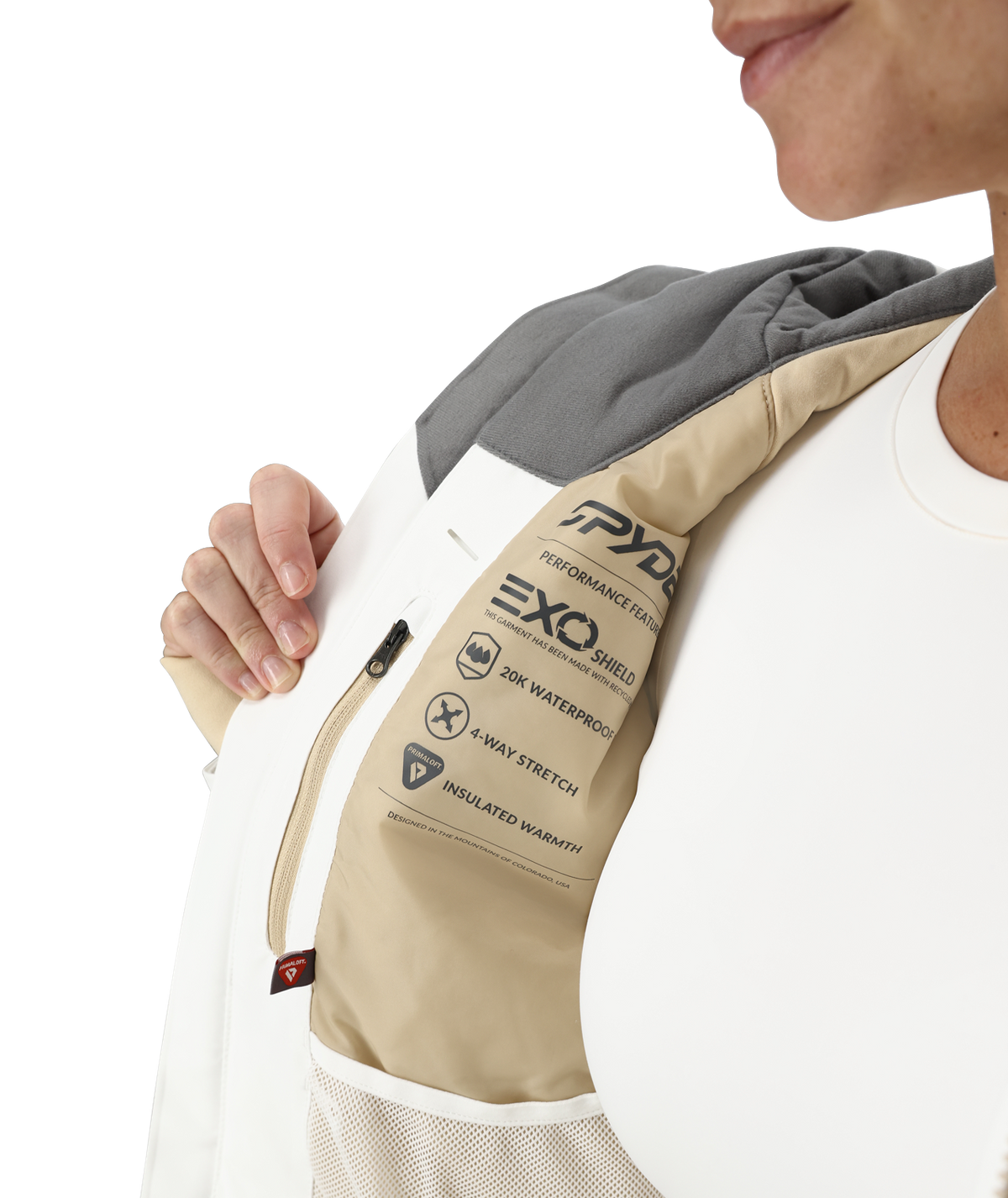 Women's Temerity Jacket - White | Spyder Jackets