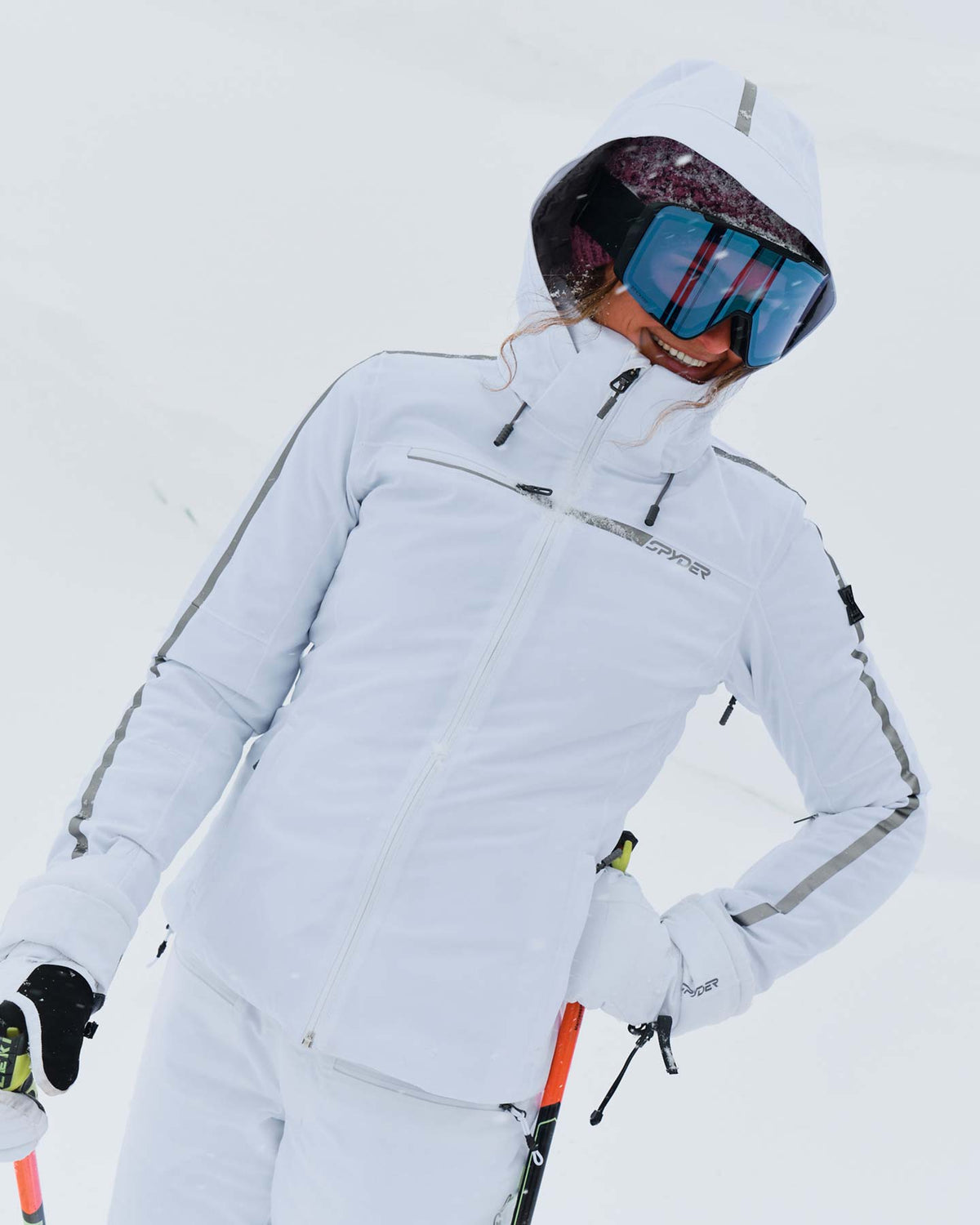Women's Titania Jacket - White | Spyder Jackets