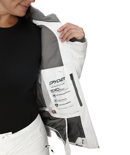 Women's Titania Jacket - White | Spyder Jackets