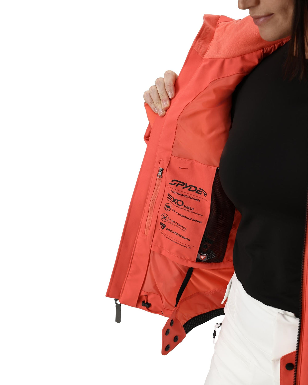 Women's Schatzi Jacket - Coral Haze | Spyder Jackets