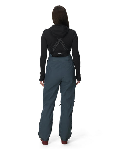 Women's Solitaire Bib Pants - Slate Blue | Spyder Bibs|Shells|Freeski