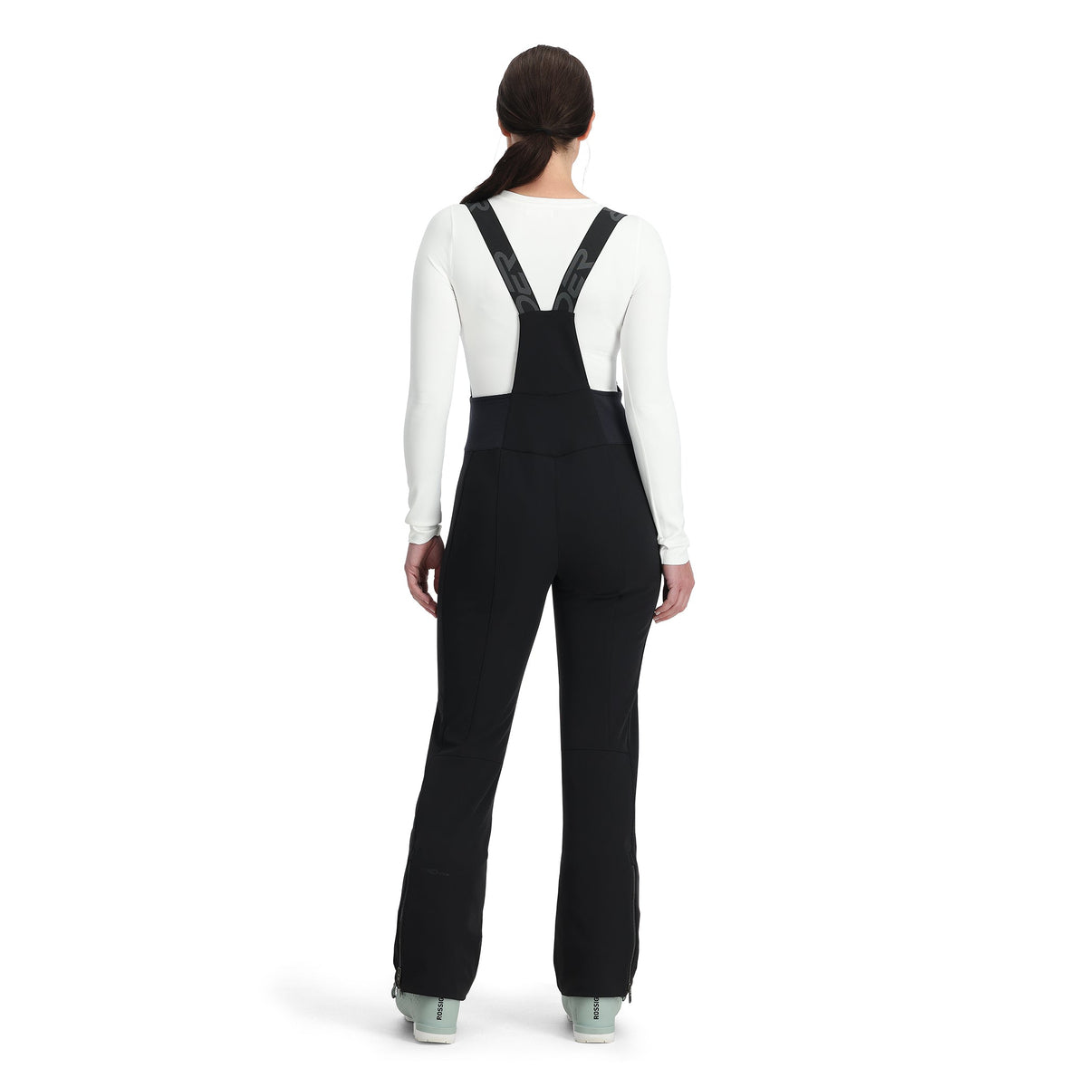 Womens Strutt Bibs - Black | Spyder Bibs