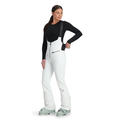 Women's Strutt Bibs - White | Spyder Bibs