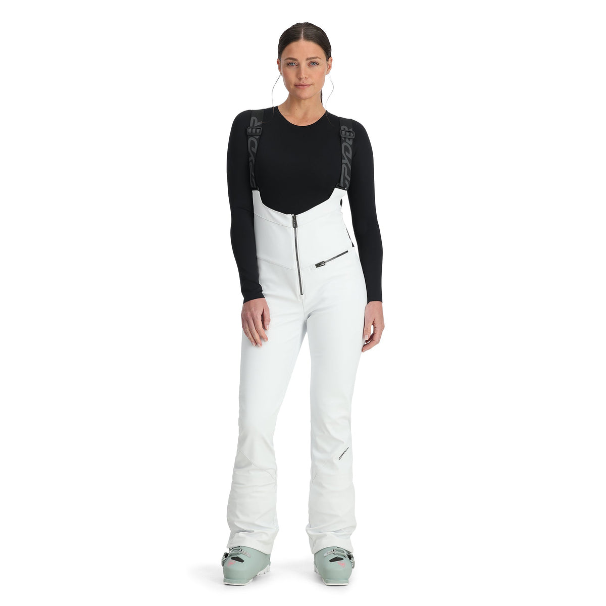 Women's Strutt Bibs - White | Spyder Bibs