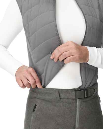 Womens On Piste Bib Pants - Storm | Spyder Bibs