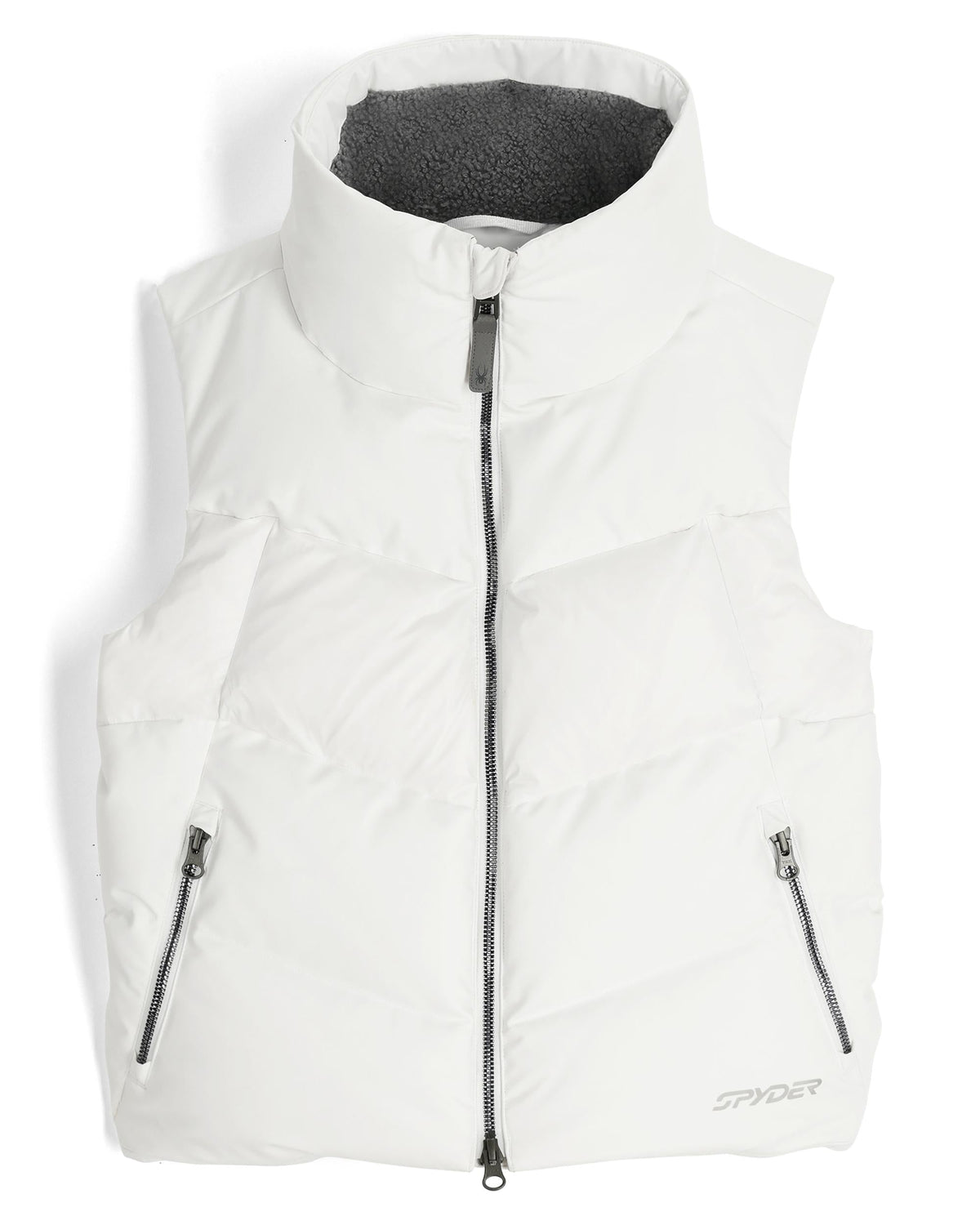 Women's Eastwood Down Vest - White | Spyder Vests