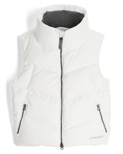 Women's Eastwood Down Vest - White | Spyder Vests