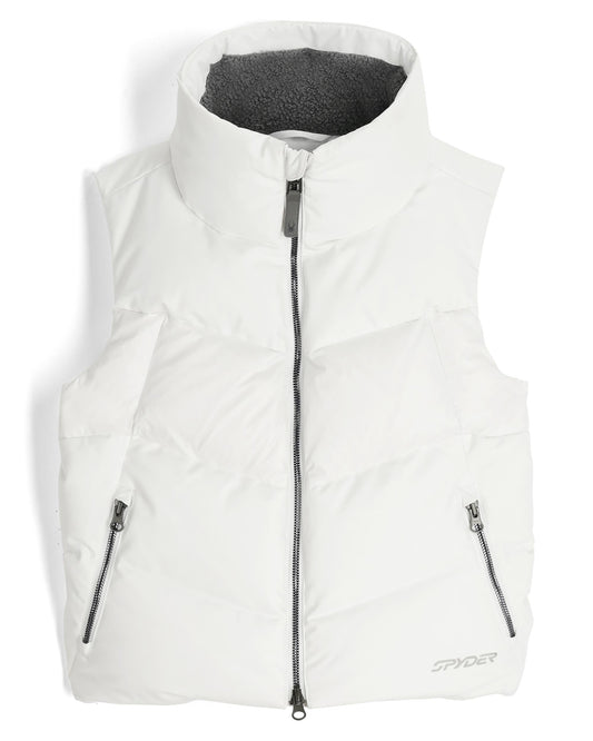 Women's Eastwood Down Vest - White | Spyder Vests
