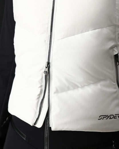 Women's Eastwood Down Vest - White | Spyder Vests