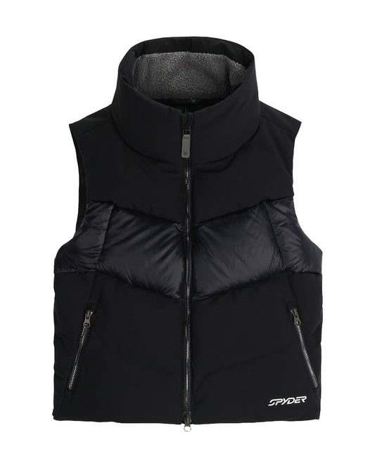 Women's Eastwood Down Vest - Black | Spyder Vests