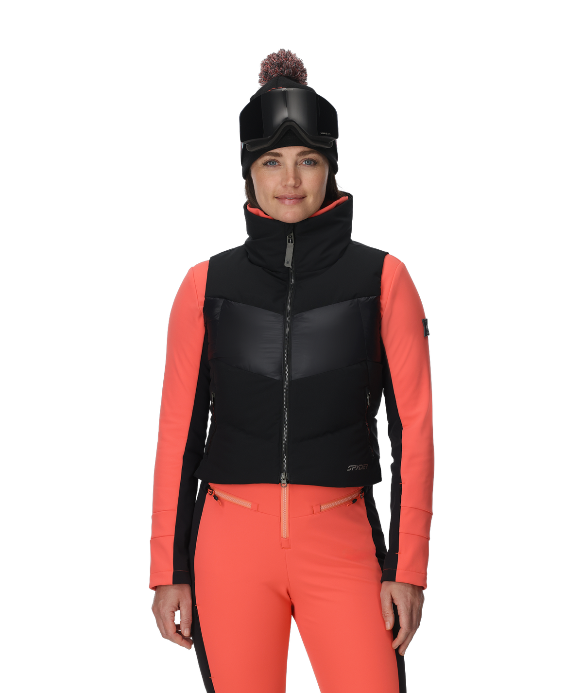 Women's Eastwood Down Vest - Black | Spyder Vests