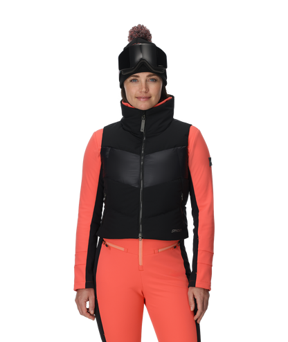 Women's Eastwood Down Vest - Black | Spyder Vests