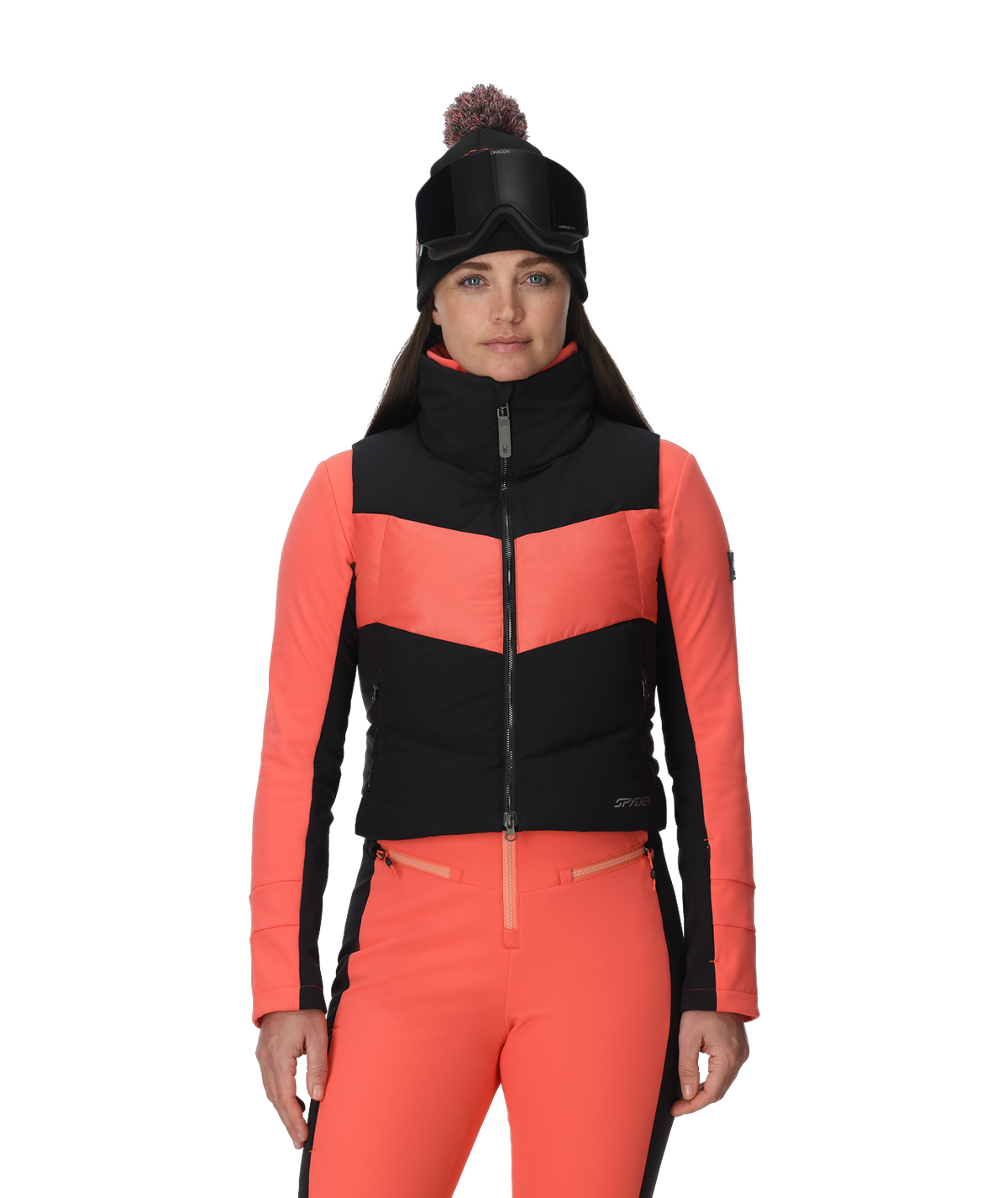 Women's Eastwood Down Vest - Black | Spyder Vests