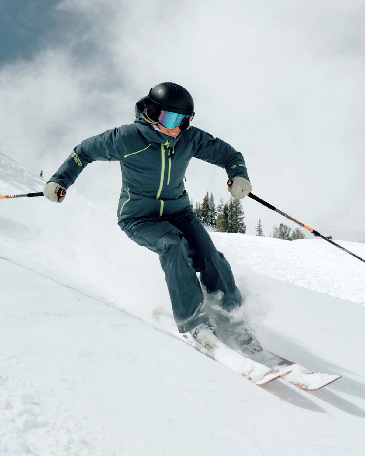 Women's Solitaire Jacket - Slate Blue | Spyder Freeski