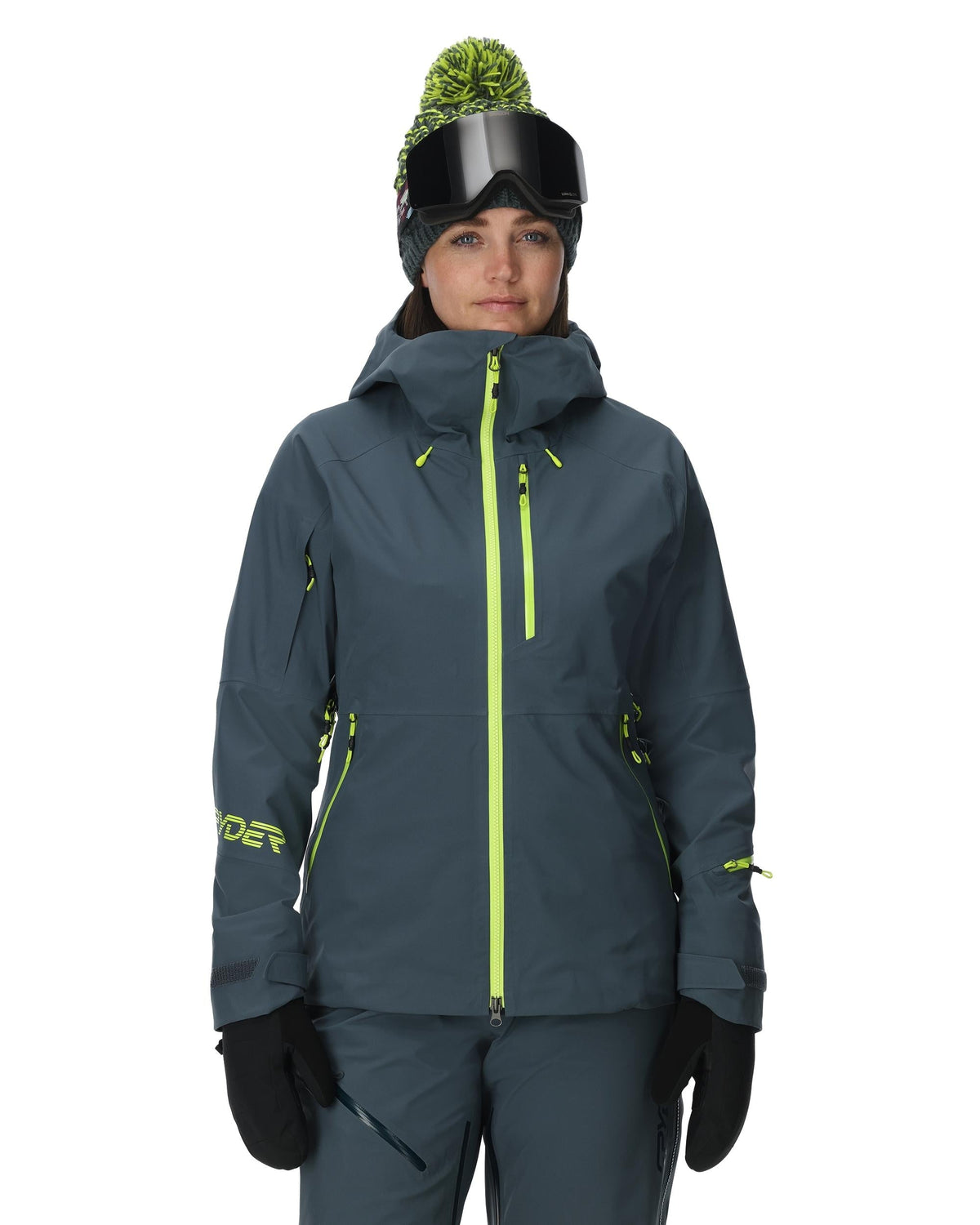 Women's Solitaire Jacket - Slate Blue | Spyder Freeski