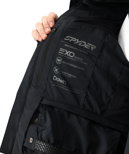 Women's Falline Down Jacket - Black | Spyder