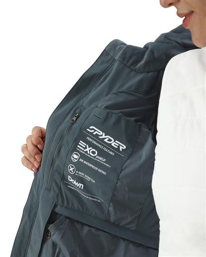 Women's Falline Down Jacket - Slate Blue | Spyder