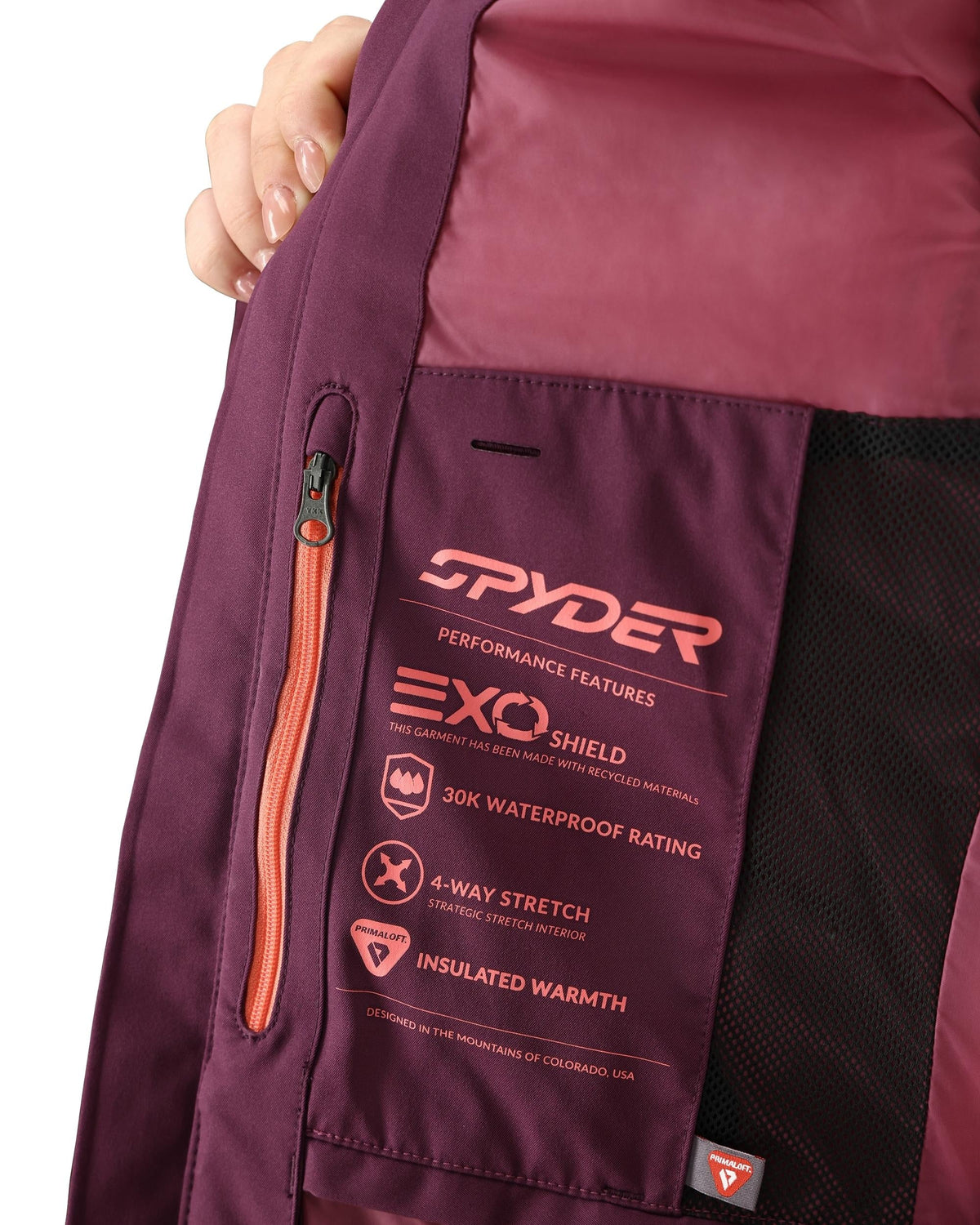 Women's Primrose Jacket - Plum | Spyder