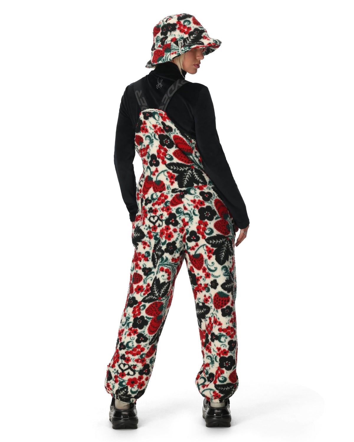 Women's Society Fleece Overalls - Society Racing Green | Spyder