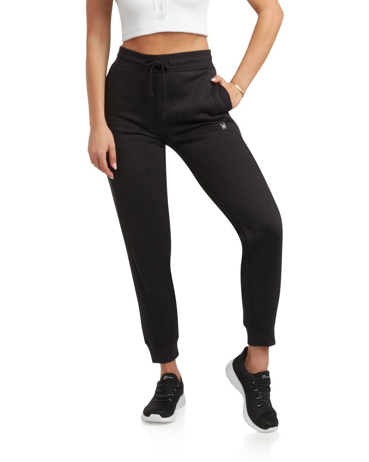 Women's Cozy Fleece Jogger - Black | Spyder