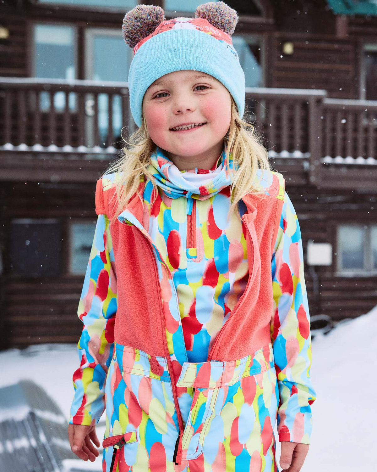 Little Kids' Expedition Pants - Coral Haze Sprinkles | Spyder Pants