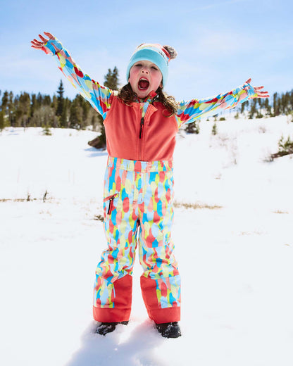 Little Kids' Expedition Pants - Coral Haze Sprinkles | Spyder Pants