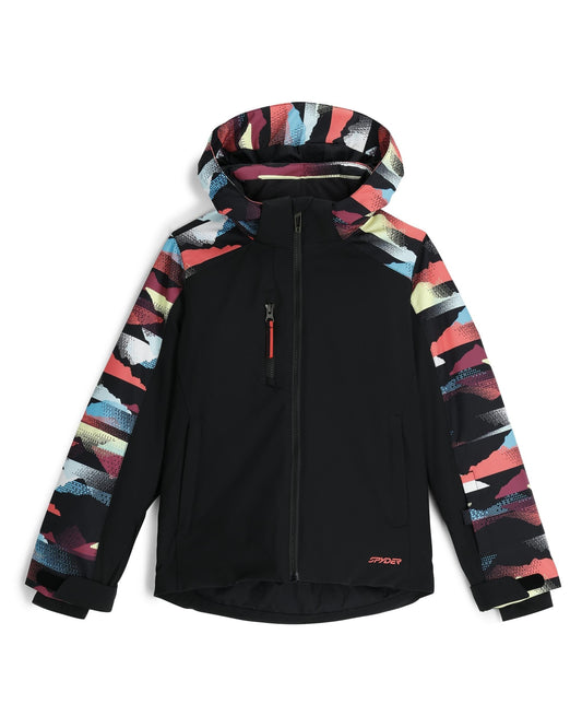 Girls' Mila Jacket - Black | Spyder Jackets