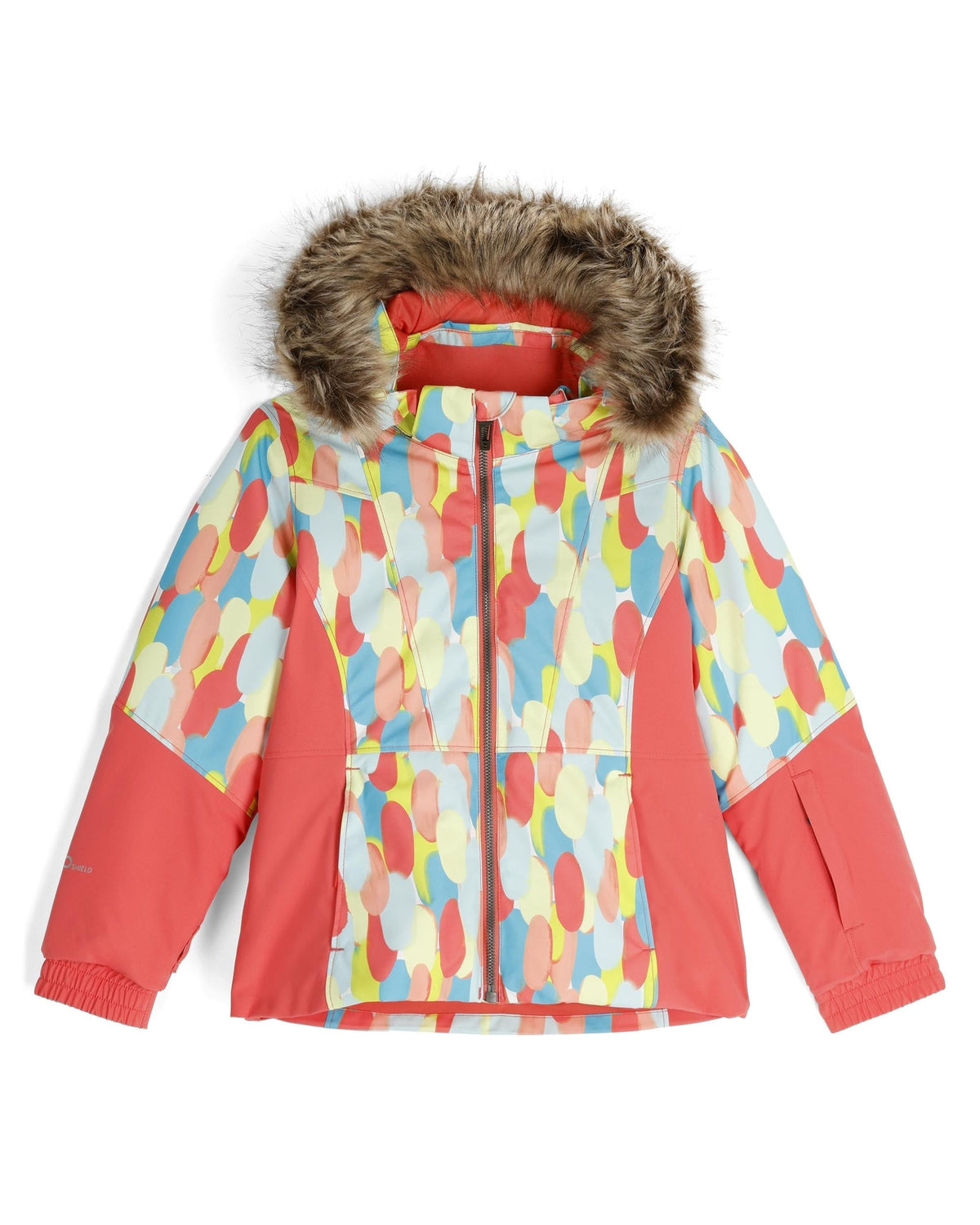 Little Girls' Lola Jacket - Coral Haze Sprinkles | Spyder Jackets