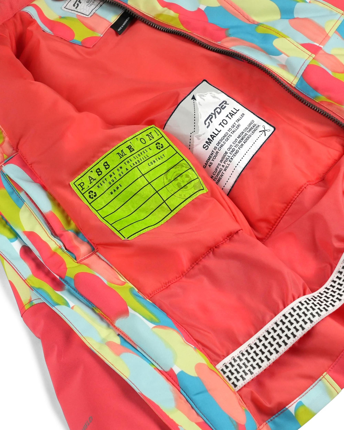 Little Girls' Lola Jacket - Coral Haze Sprinkles | Spyder Jackets