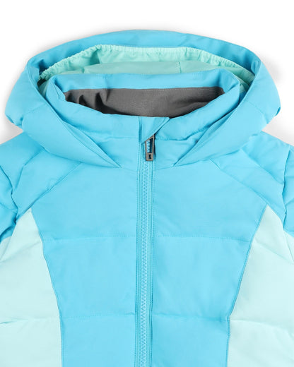 Little Girls' Zadie Jacket - Cyan Blue | Spyder Jackets