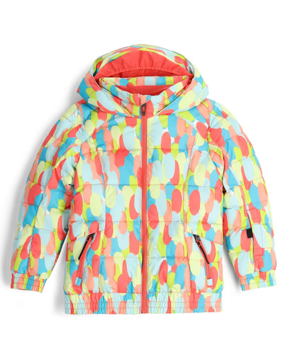 Little Girls' Zadie Jacket - Coral Haze Sprinkles | Spyder Jackets