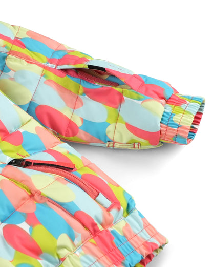 Little Girls' Zadie Jacket - Coral Haze Sprinkles | Spyder Jackets