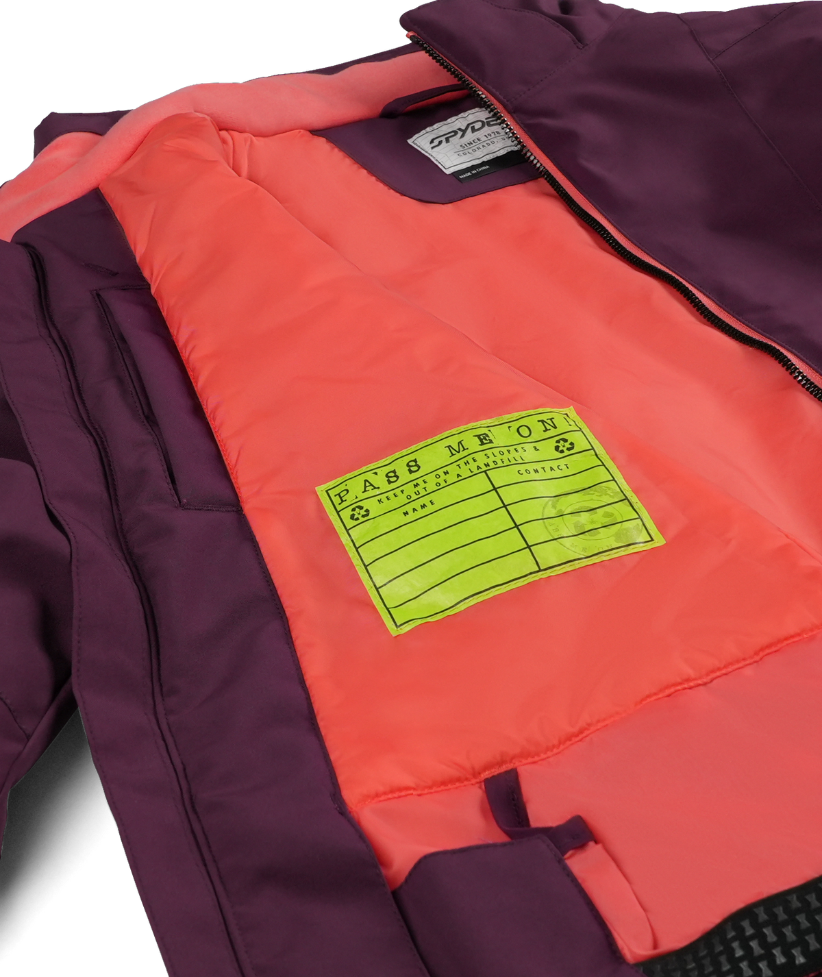 Girls' Lola Jacket - Plum | Spyder