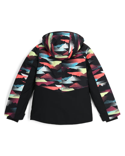 Girls' Conquer Jacket - Multi Mountain Print | Spyder
