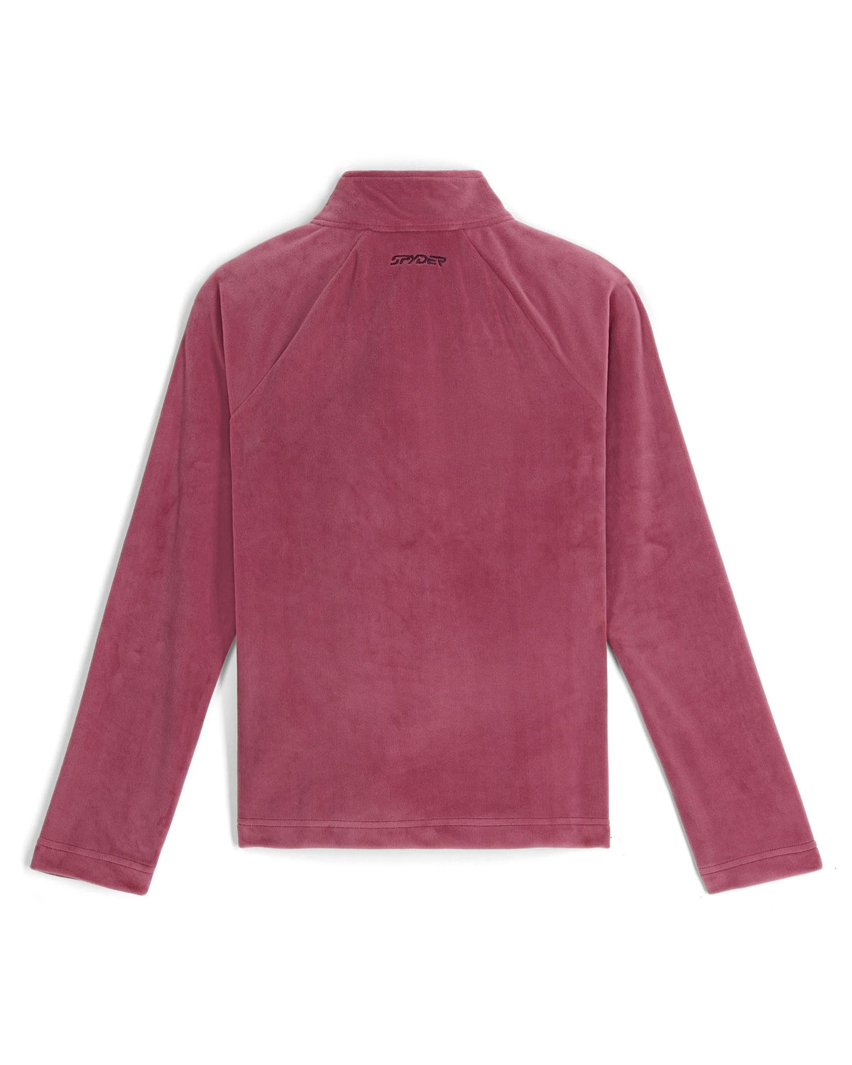 Girls' Shimmer Bug Half Zip T-Neck - Acai | Spyder