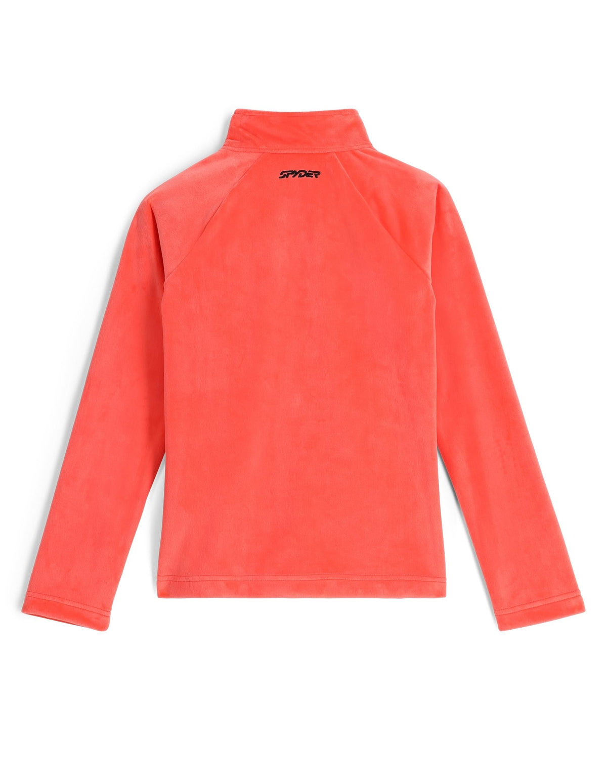 Girls' Shimmer Bug Half Zip T-Neck - Coral Haze | Spyder