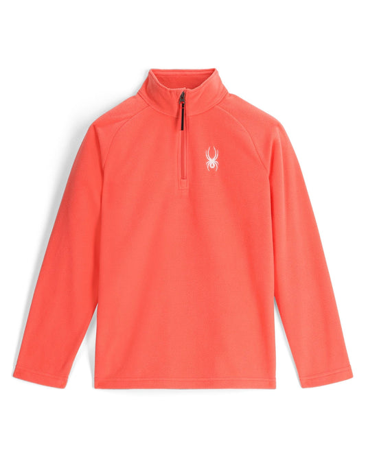 Kids' Speed Fleece Half Zip Jacket - Coral Haze | Spyder