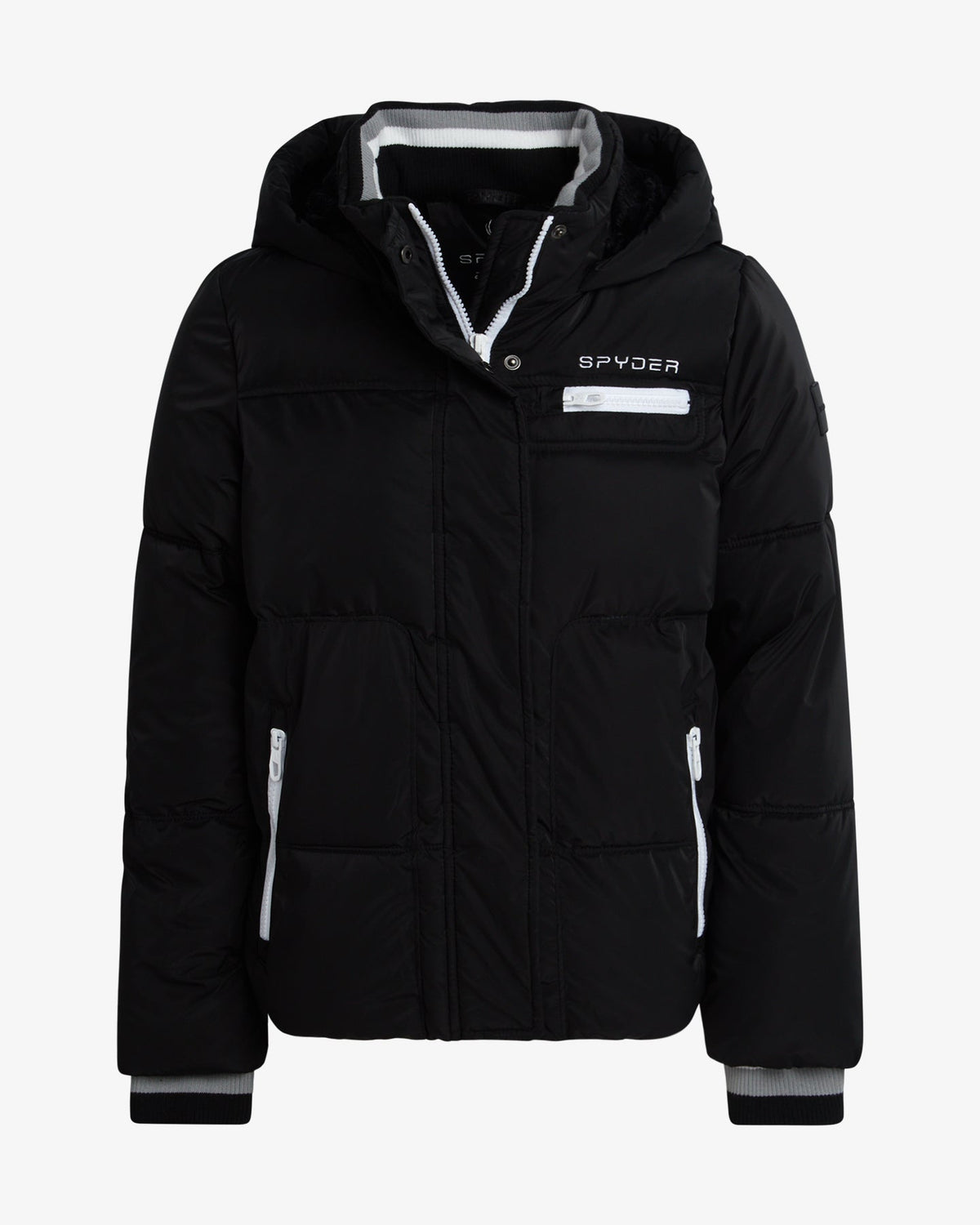 Girls' Puffer Jacket - Black | Spyder