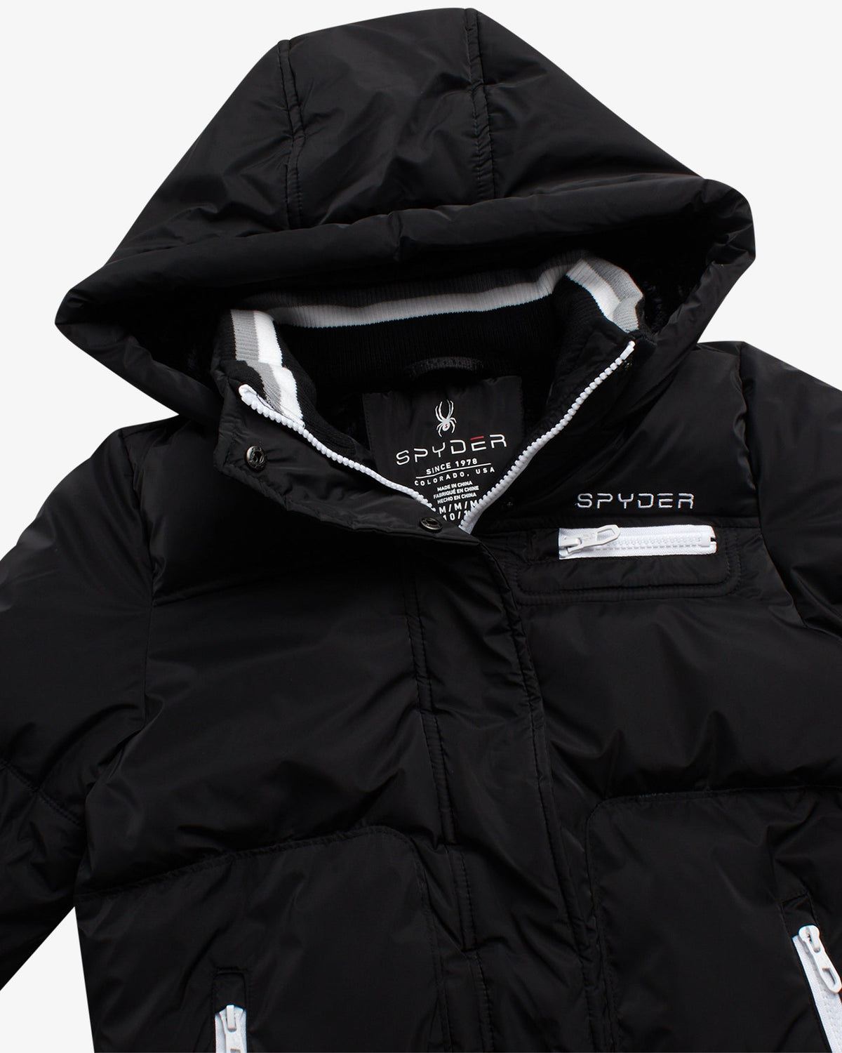Girls' Puffer Jacket - Black | Spyder