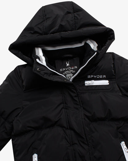 Girls' Puffer Jacket - Black | Spyder