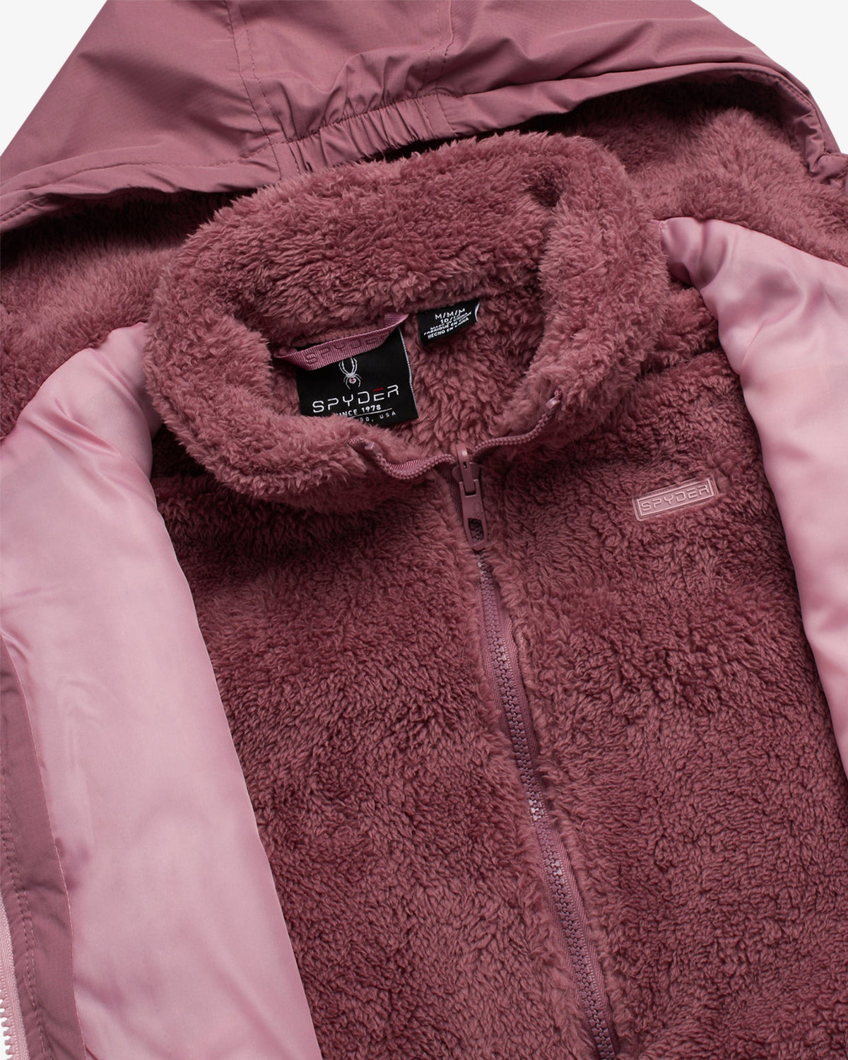 Girls' 3-in-1 Jacket - Mauve | Spyder