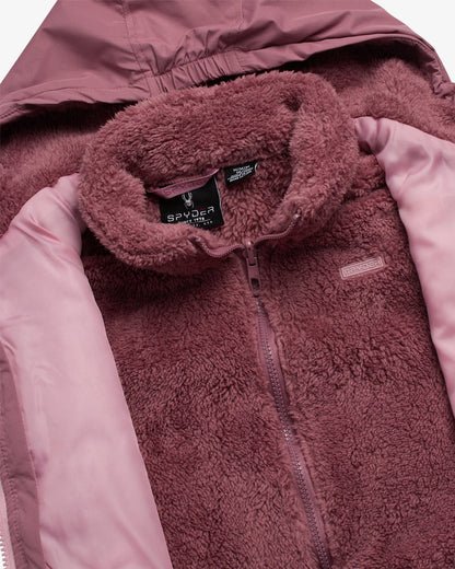 Girls' 3-in-1 Jacket - Mauve | Spyder