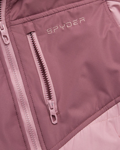 Girls' 3-in-1 Jacket - Mauve | Spyder