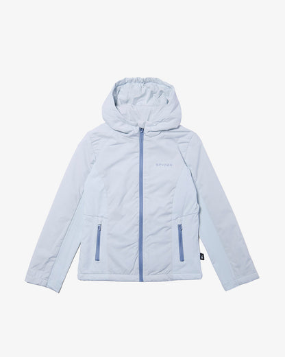 Girl's Spyderlite Jacket - Ash Blue | Spyder